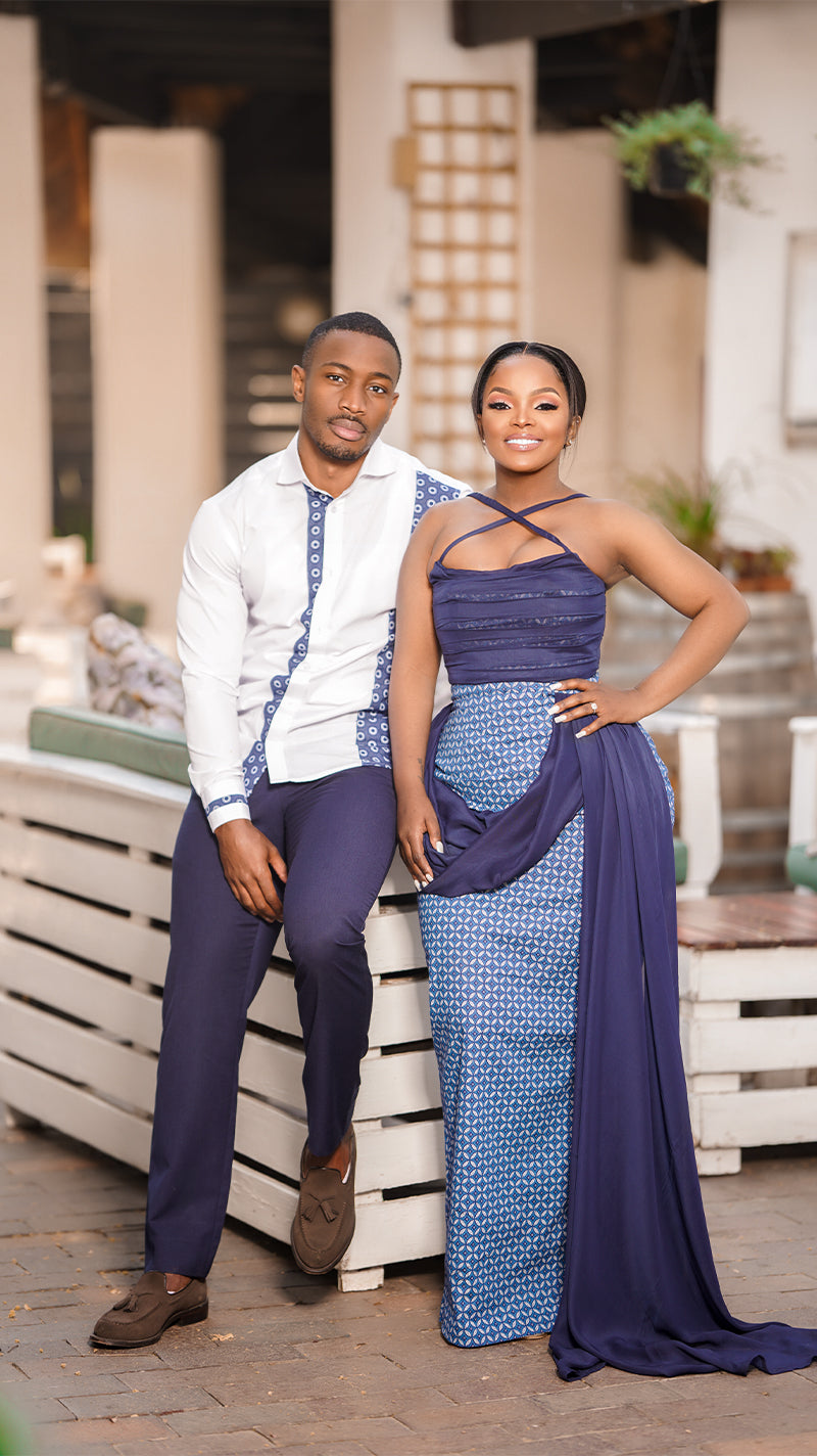 Shweshwe Dresses Traditional Attire For Couples 2018 Shweshwe