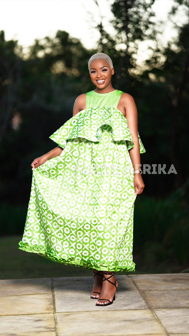 Tanzania Dress Embrace African Elegance with Haute Afrika