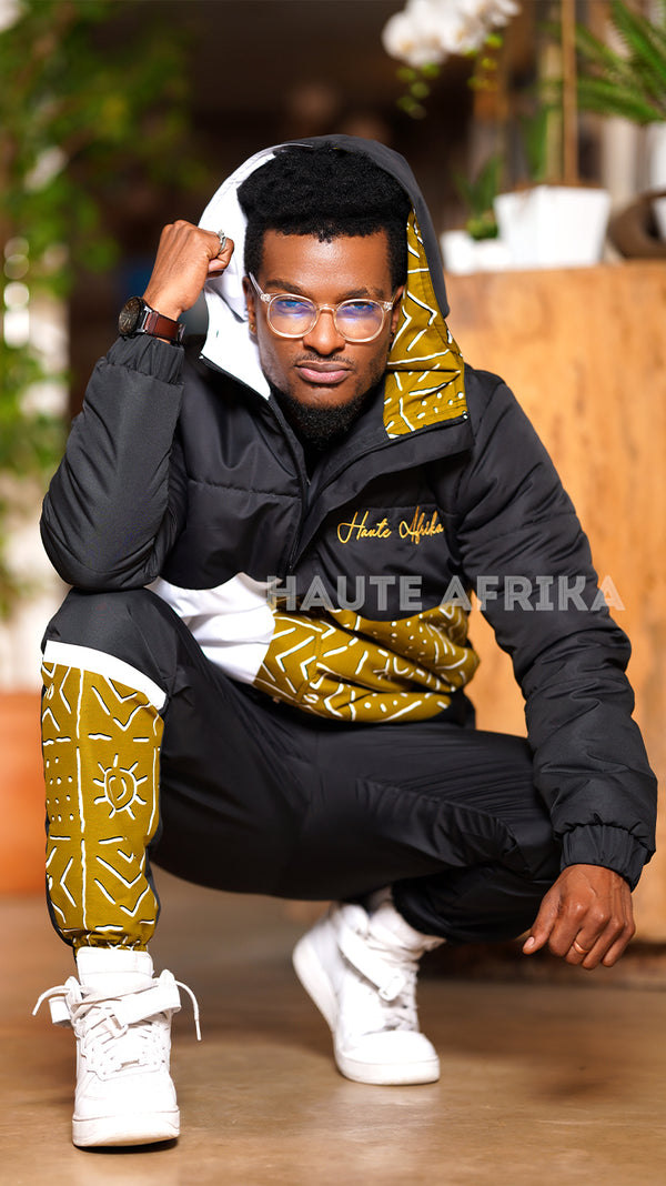 Wande Tracksuit black and gold