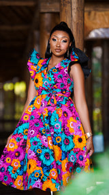 Aswan Dress- Floral