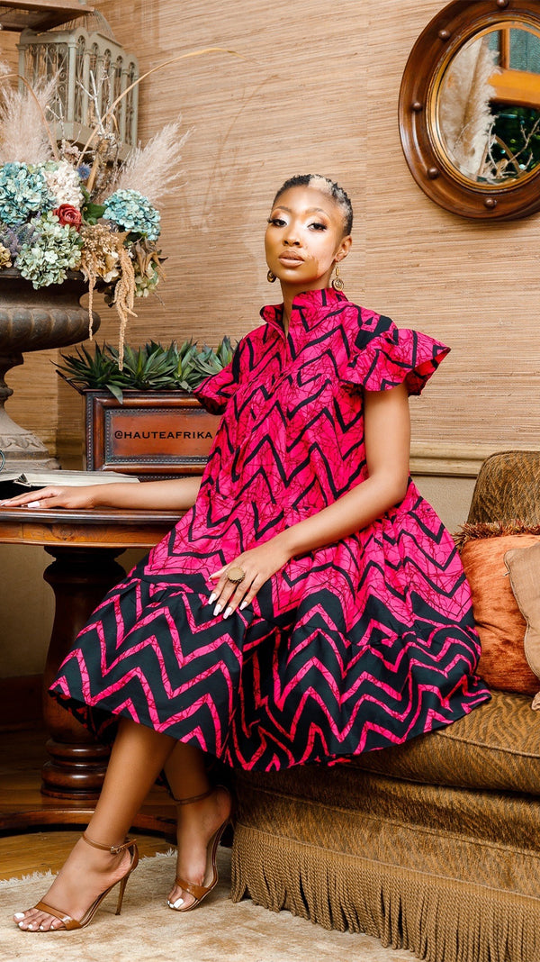 Tunis Dress - Pink