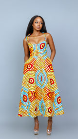 Douala Dress - Yellow