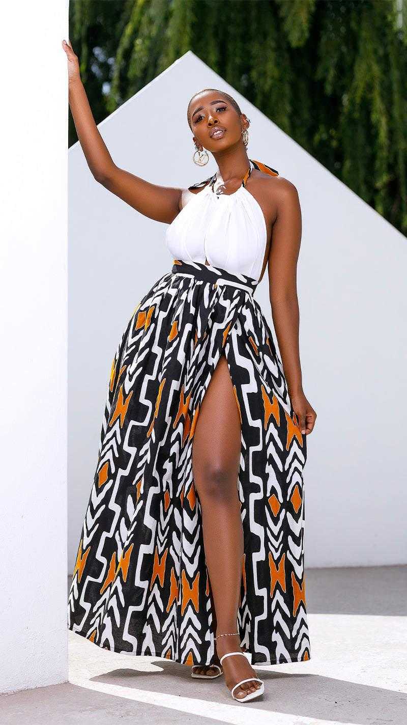 Signature Dress - White