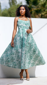Douala Dress - Light Green