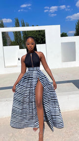 Signature Dress - Black & White