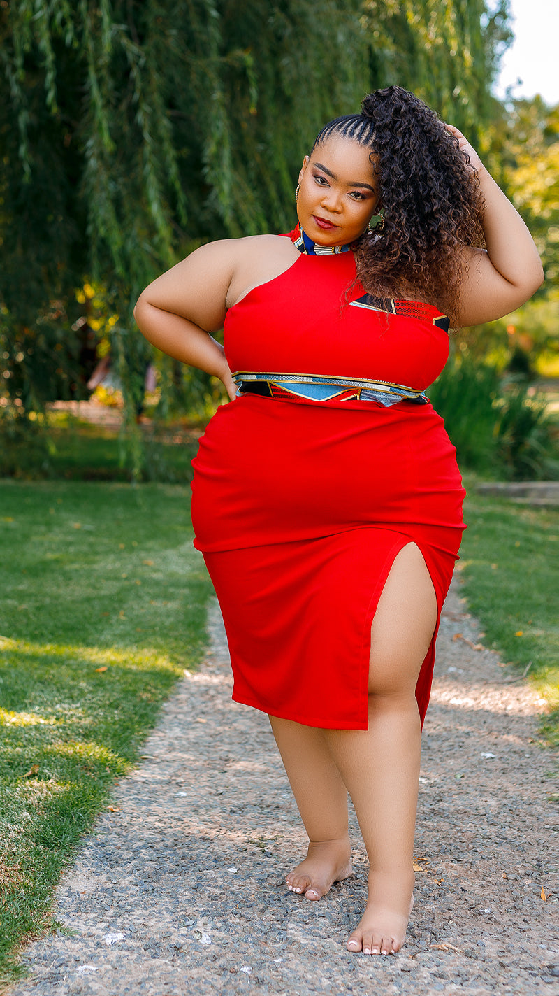 Mushi Dress - Red