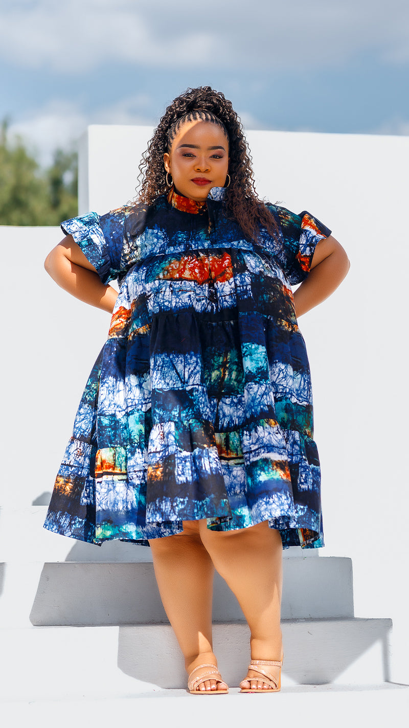 Tunis Dress - Blue