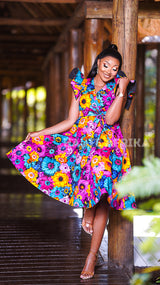 Aswan Dress- Floral