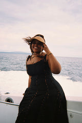Kigali Dress long (Black)