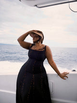 Kigali Dress long (Black)
