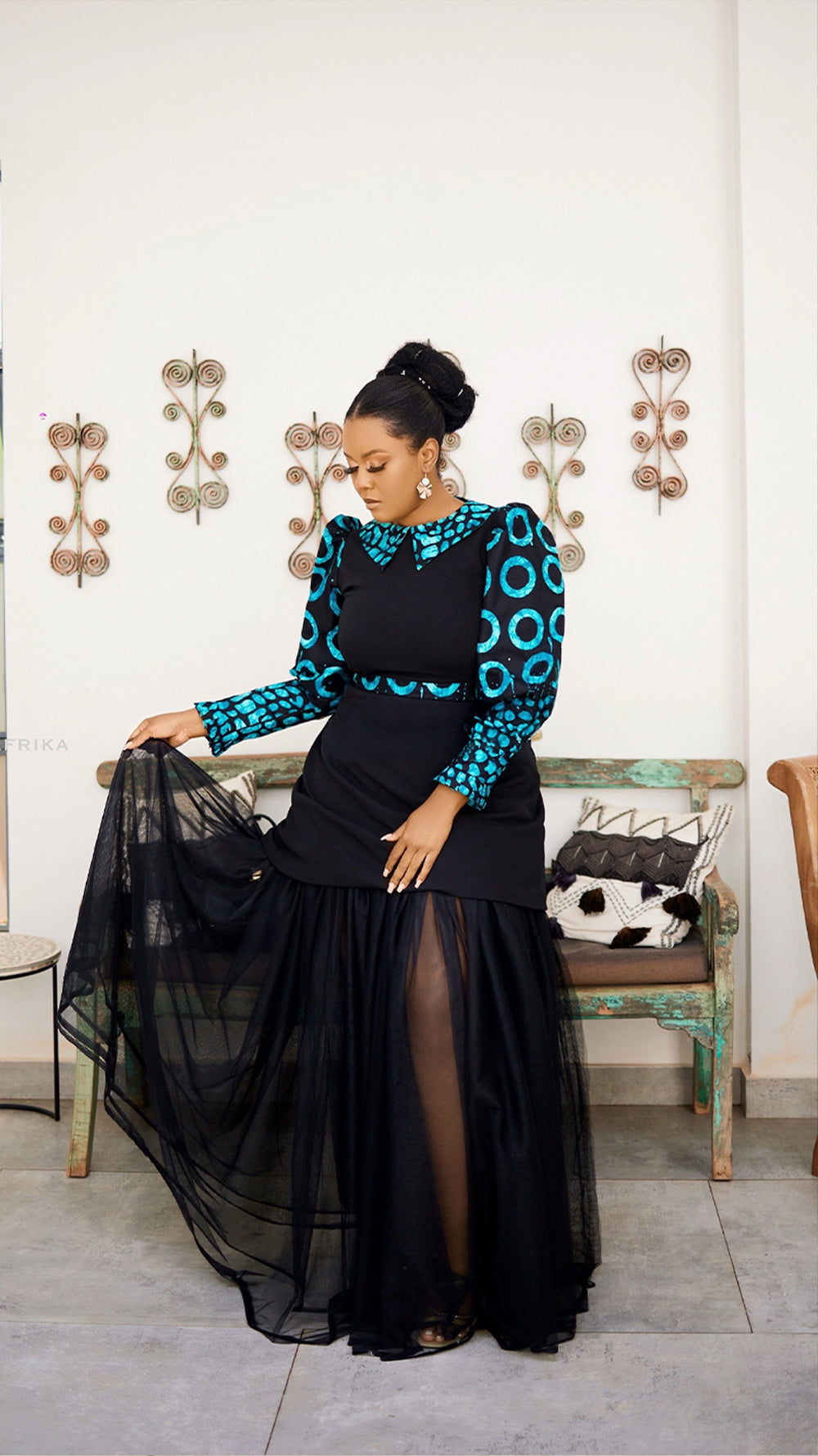 Elegance Redefined: Tamale Dress by Haute Afrika Elegance Redefined: Tamale Dress by Haute Afrika