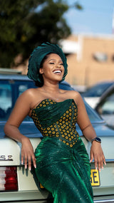 The Amani Flame Dress