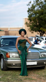 The Amani Flame Dress
