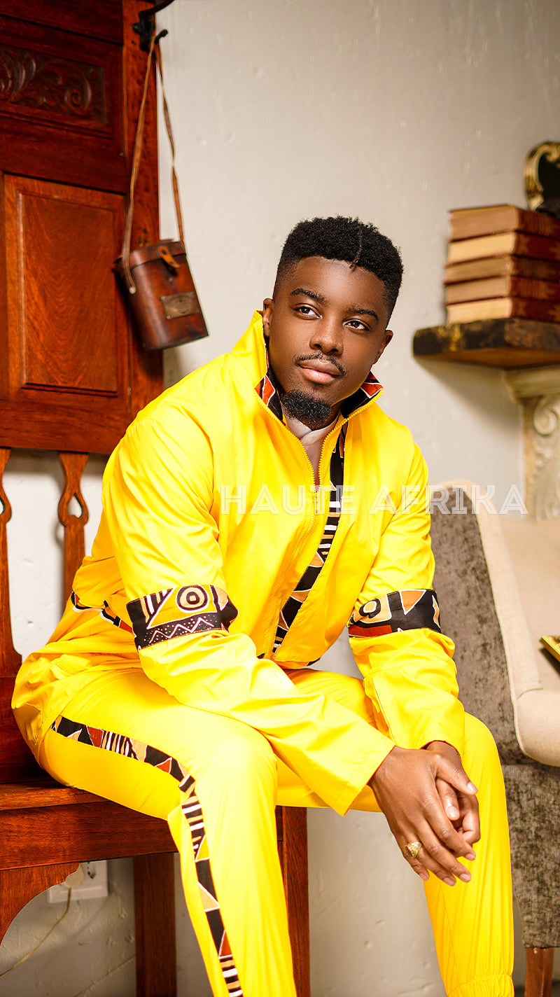 Bayala Tracksuit Men: Contemporary Comfort by Haute Afrika