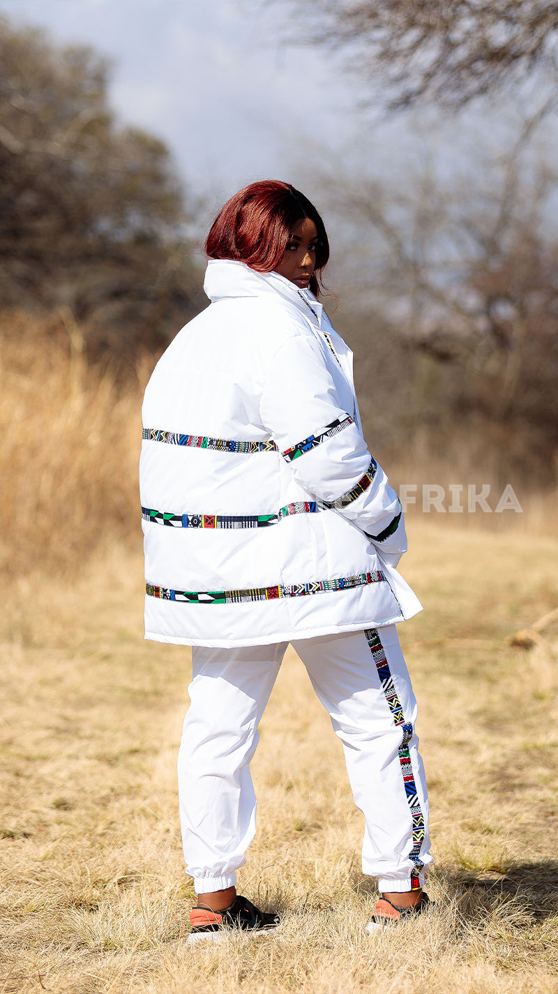 Secunda Tracksuit - Women colored white